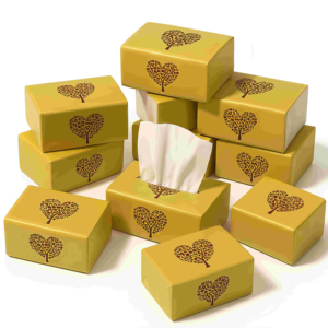 Pañuelos Portátiles de Tamaño Viaje - Paquetes de Pañuelos Faciales Antibacterianos Suaves y Compactos - Product Image 3