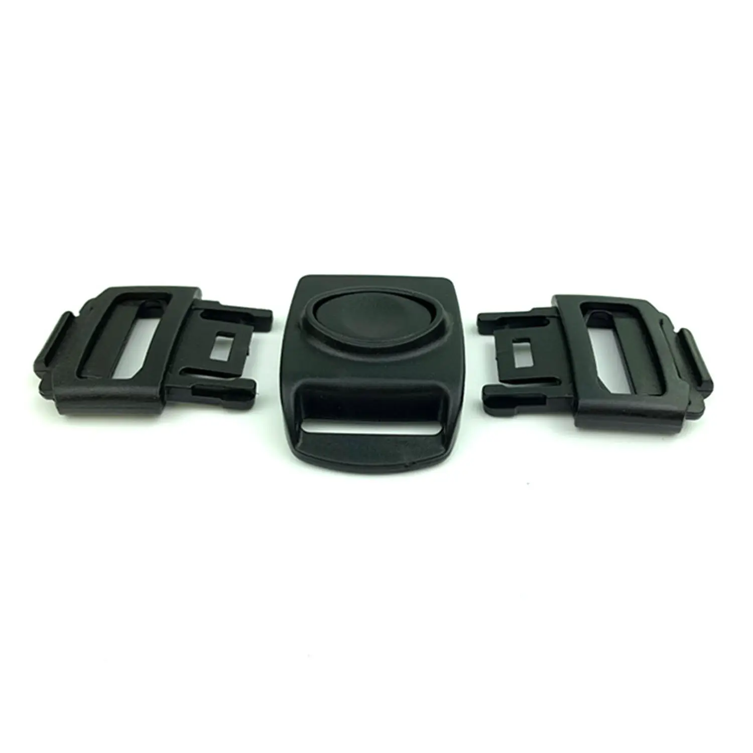 Made in China wholesale cheap 3 way center release buckles 25mm 1 inch strap buckle for stroller