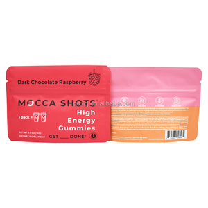 ถุงซิปใส่กาแฟแบบใช้ซ้ำได้ฟอยล์แบบตั้งเปิดปิดได้พิมพ์ลายได้สำหรับช็อตแก้วกาแฟ - Product Image 4