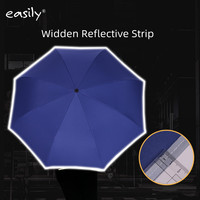 Parapluie manuel inversé pour enfants, poignée en C, parapluie droit 190T anti-UV, coupe-vent et imperméable, vente en gros