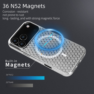 Étui de télé<span class=keywords><strong>phone</strong></span> en verre avec motif de rêve luxueux, protection intégrale 360° °   Protection complète pour la série iPhone 17 - Product Image 4