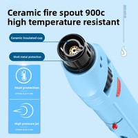 Nouvelle pistolet de pulvérisation compacte gonflable pour encens de moxibustion, à flamme directe, résistante au vent, portable, en ABS, haute température, pour extérieur