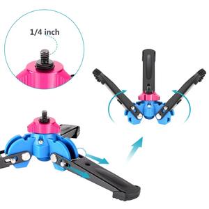 <span class=keywords><strong>Neewer</strong></span>-Monopode extensible pour appareil photo avec base de support de trépied pliable amovible en alliage d'aluminium pour appareils photo reflex numériques Canon Nikon <span class=keywords><strong>Sony</strong></span> - Product Image 6