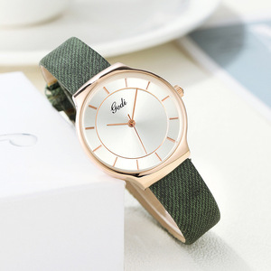Reloj de pulsera de cuero sencillo para mujer, nuevo estilo de otoño, estilo retro, reloj de cuarzo para estudiantes - Product Image 6
