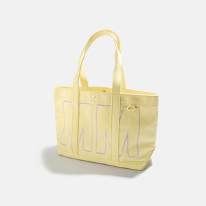 Borsa Tote in Tela a Righe Personalizzata di Alta Qualità <span class=keywords><strong>con</strong></span> <span class=keywords><strong>Iniziali</strong></span> <span class=keywords><strong>Ricamate</strong></span>, Tasche Interne e Manico a Nastro - Product Image 1