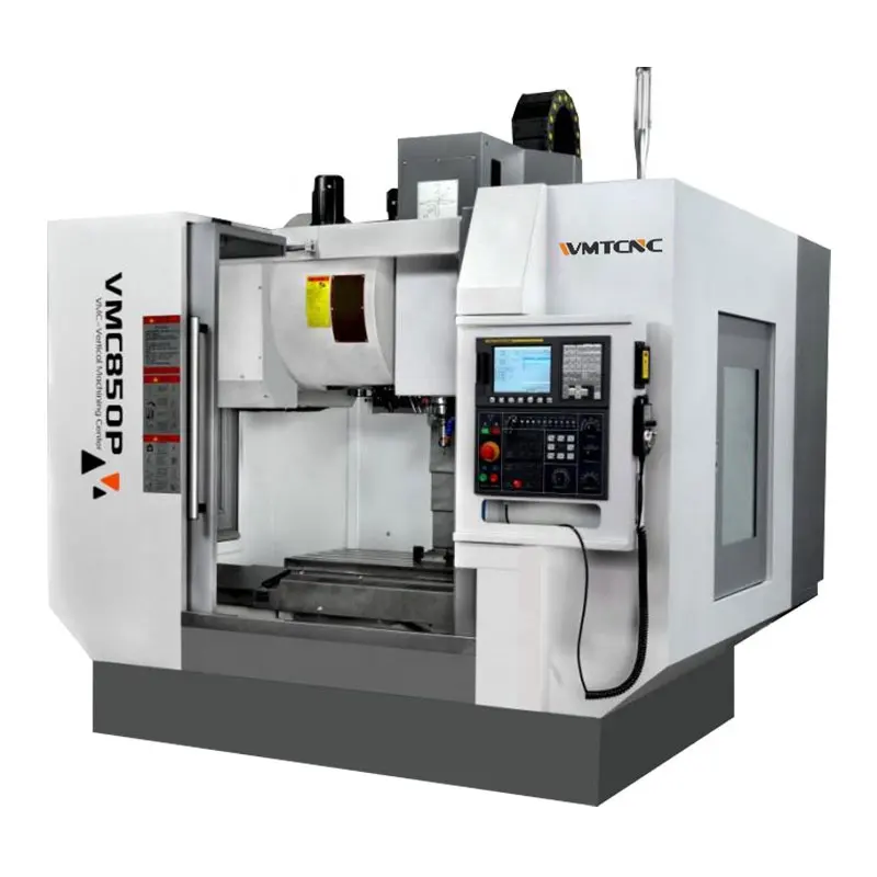 Fresadora vertical cnc VMC850P taiwan vmc máquina vmc 850 cnc centro de fresadora para trabalhar metal