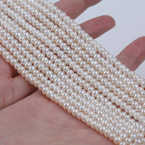 ไข่มุกน้ำจืดทรงกระดุมแบน ขนาด 4.5-5 มม. - Product Image 3