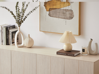 Table console en bois AJUNION, meuble de salon moderne, armoire de rangement, table d'entrée, meuble décoratif pour la maison