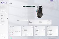 Souris de jeu sans fil AKKO AG ONE NearLink pour droitiers, haute résolution DPI, fréquence de polling 8K Hz + 4K Hz, 2,4 GHz