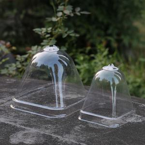 Fournitures <span class=keywords><strong>de</strong></span> <span class=keywords><strong>jardin</strong></span>, pot carré en plastique transparent <span class=keywords><strong>pas</strong></span> <span class=keywords><strong>cher</strong></span> <span class=keywords><strong>de</strong></span> 6,7 cm avec couvercle isolant et hydratant, <span class=keywords><strong>serre</strong></span> - Product Image 4