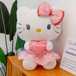 ตุ๊กตาแมวสไตล์นิวโรแมนติก บรรจุใยฝ้าย PP ของขวัญวันเกิดสำหรับเด็กผู้หญิง ตุ๊กตานุ่มนิ่ม ของตกแต่งบ้านน่ารัก ของขวัญเทศกาล - Product Image 2