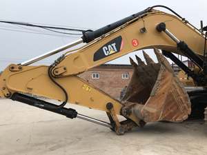 Excavatrice d'occasion CAT 374d lourde 74 tonnes Caterpillar originale d'occasion Cat 329D2 Excavatrice d'occasion sur chenilles creusant 29 tonnes 30T - Product Image 4