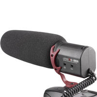 Microphone filaire professionnel LENSGO DM30 pour smartphone, idéal pour le streaming en direct, le vlogging, les interviews et l'enregistrement audio avec caméra externe