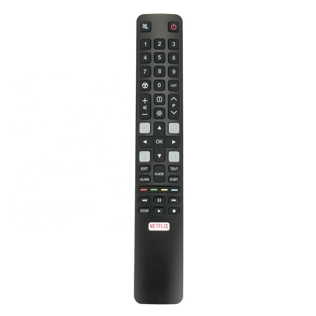 Universal Replacement Fixed Code Infrared Remote Control RC802N for TCL TV 4K HDTV
