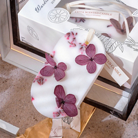 Neue Trendige Yimiao Luxuriöse Handgemachte Ungiftige Bienenwachs-Duftkerzen - Großpackung Blumenform für Weihnachten Chinesischer Valentinstag