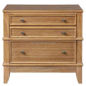 Chất lượng cao gỗ 3-Drawer đầu giường bằng gỗ ngực của ngăn kéo - Product Image 3