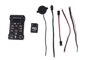 Contrôleur de vol Pixhawk PX4 Autopilot PIX 2.4.8 32 bits ARM PX4FMU PX4IO Combo avec interrupteur de sécurité et buzzer pour multicoptère - Product Image 2