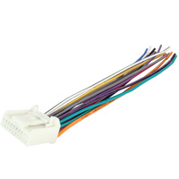 4 5 6 8 10 12 13 16 18 20 22 24 28 30 pin coche conector macho hembra de radio de coche arnés de cable conector de la Asamblea