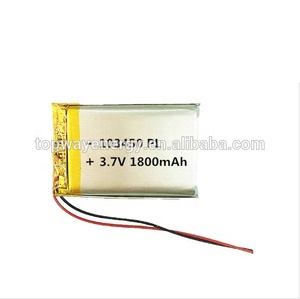 103450 1800mah <span class=keywords><strong>3</strong></span>,7 v titanate hard case drone enrich Battery de ion lithium polymer cells - Product Image 3