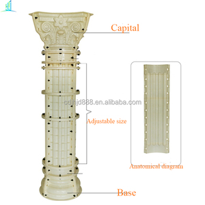 Khuôn đúc xi măng beton đổ khuôn mẫu thiết kế ván khuôn jhjd ABS Roman đúc sẵn cột bê tông cột để bán - Product Image 3