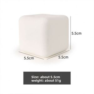 Juguete Antiestrés Moldeable de Bloque de Tofu con Rebote Lento, Diseño Creativo de Cubo de Harina - Product Image 5