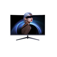 Nouveau moniteur LED incurvé 27 pouces moniteur de jeu 1080P Full HD ordinateur de bureau d'affaires moniteur PC
