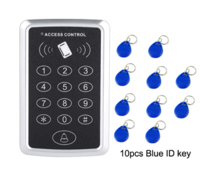 CHISUNG Support ID/IC Card Waterproof 125KHz RFID Smart Access Control Keypad Reader for Door Access Control System