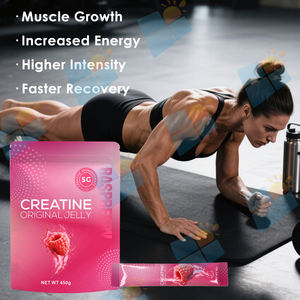 SUNI Private Label Pre entrenamiento Creatina Monohidrato Jelly Sticks para la construcción de músculo Energy Boost - Product Image 5