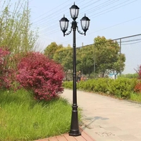 Qualité Rétro Cour LED Extérieur Jardin Applique Murale Monté Décoratif avec Alimentation AC