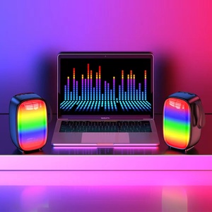 KAKUSIGA   Enceinte sans fil colorée à son surround - Product Image 5
