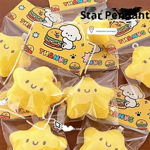 Boneka Bintang Lucu Buatan Tangan untuk Gantungan Kunci, Mainan Berbunyi, Aksesoris Dekorasi Tas Ransel Pelajar, 31-50cm Grosir - Product Image 1