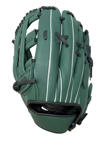 Sumax Classic Brown Leather Baseball Glove Left-Hand <b>Throw</b> 11.5in Hand-<b>Stitched</b> Softball Fielding Mitt with Shock Absorption - Product Image 1