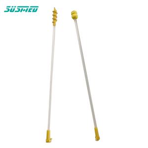 Dokter Hewan Spiral ujung silinder inseminasi buatan Vas deferens inseminasi drainase kateter pistol alat Kit sedotan - Product Image 4