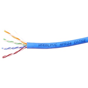 CMR CAT5E <span class=keywords><strong>Ethernet</strong></span> 1000ft 305m UTP 1m thực 24AWG đồng trần mạng cáp RJ45 ETL được liệt kê CMR CAT5E Riser cáp thông tin liên lạc - Product Image 1