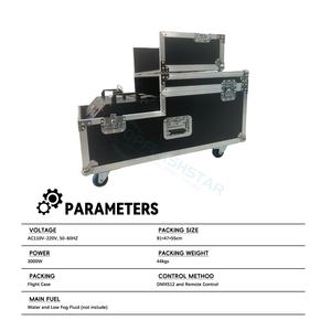 Máquina de humo de doble cabeza de salida de 3000W, máquina de niebla baja con Base de agua para fiesta de escenario, fábrica de humo de tierra <span class=keywords><strong>DJ</strong></span> - Product Image 3