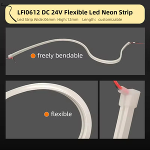 Taille personnalisée pour éclairage LED flexible ultra-fin IP65 étanche pour bureau intérieur avec lumière - Product Image 3
