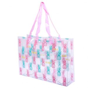New PVC <b>Transparent</b> Wash and <b>Makeup</b> <b>Bag</b> Fashion Women's Shopping <b>Bag</b> <b>Transparent</b> Packaging <b>Bag</b> - Product Image 3