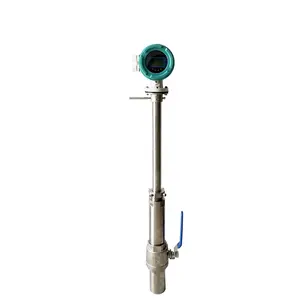 جهاز قياس تدفق المياه إلكتروغناطيسي رقم rs485 للري من النوع المدخل جهاز إرسال نبضي مقياس تدفق الحليب الرقمي المغناطيسي