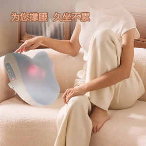 Coussin de soutien lombaire pour voiture, largeur réglable, rechargeable, ergonomique, avec massage, pour siège arrière, directement de l'usine - Product Image 2