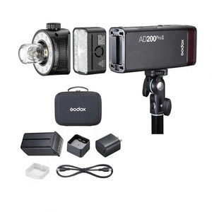 Flash d'extérieur Godox AD200Pro II avec batterie TTL, Speedlite de poche pour Canon, Sony, Nikon, Fuji, Olympus, etc. Filmer - Product Image 1