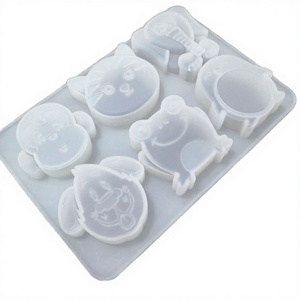 Nouveauté en gros : Moules à gâteau en silicone écologiques, couleurs assorties, qualité alimentaire, pour chocolat et bonbons, outils de pâtisserie - Product Image 4