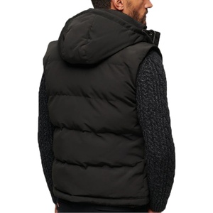 Chaleco de Invierno para Hombre al por Mayor OEM, Talla Grande, Precio Bajo, Logotipo Personalizado, Chaleco de Algodón de Invierno, Abrigos de Invierno para Hombre - Product Image 5