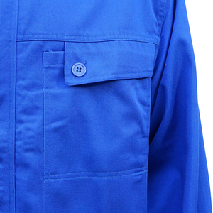 Logo personnalisé grande taille T/C 65/35 sergé vêtements de travail uniforme unisexe veste de travail commerçants mécaniciens vêtements de travail personnalisables - Product Image 2