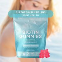 Gummies de Biotine HDK 12000mcg OEM/ODM – Complément Personnalisé sous Marque Privée pour la Croissance de la Peau, des Cheveux et des Ongles, et le Soutien de la Santé Articulaire – Direct Usine