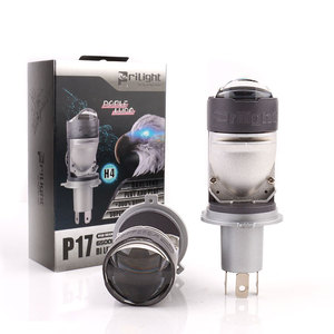 H4 Hi/Lo Beam LED Mini Projecteur Lentille Car Styling Phares Ampoules Autohamp 6000K110W 13000LM Led Projecteur Lentille - Product Image 1