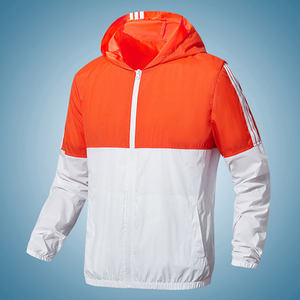 เสื้อผ้ากันแดดสำหรับผู้ชายสำหรับเล่นกีฬากลางแจ้งและพักผ่อนในฤดูร้อนปี 2025 เสื้อผ้าระบายอากาศดี ตัดสีตัดกัน แขนยาว มีฮู้ด ป้องกันความร้อน - Product Image 3