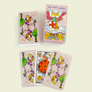 Custom Printing <strong>Tarot</strong> Cards with fox fairy <strong>Goddess</strong> on Premium Box for Complete <strong>Tarot</strong> Cards Deck and Guidebook - Product Image 4