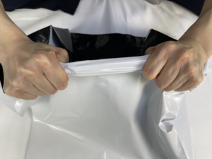 Uv ổn định màu trắng và màu đen màn <span class=keywords><strong>LDPE</strong></span> Panda nhựa Foil phim cho Ngô Ngô ủ kiện thức ăn chăn nuôi hạt lưu trữ Bìa - Product Image 5