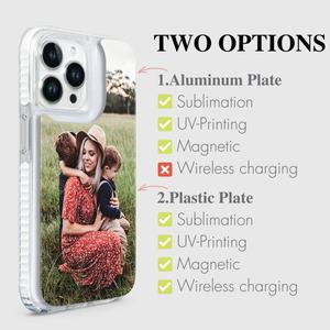 Étui de téléphone personnalisé à transfert thermique, sublimation 2D, TPU, étui de téléphone de luxe plaqué, sublimateur pour iPhone 16 15 14 13 Pro Max - Product Image 2