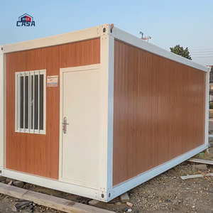 Prefab 20ft Trailer nhà CONTAINER Chất lượng cao prefab nhà CONTAINER nhà bảo vệ nhà di động nhà vệ sinh - Product Image 3